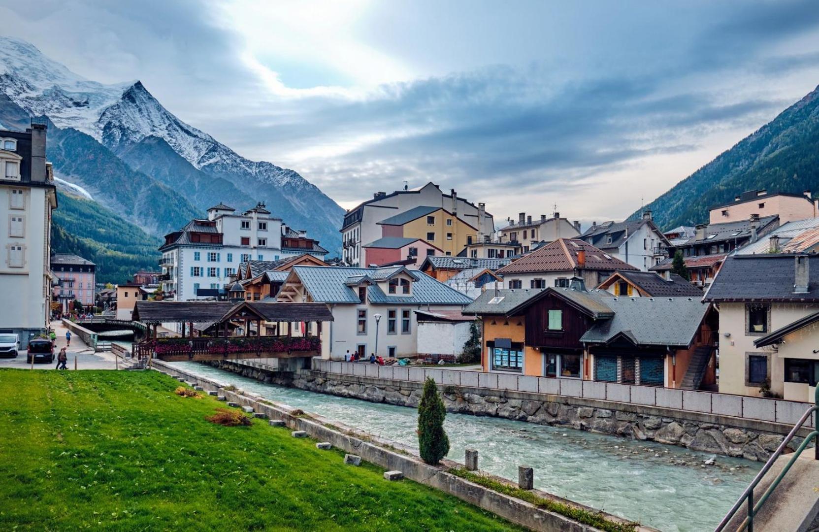 Apartment Jonquille Terrasse Centre Chamonix Mont Blanc エクステリア 写真